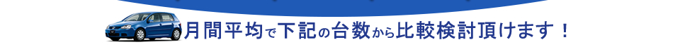 ゴルフⅦ １週平均　70台から選べる